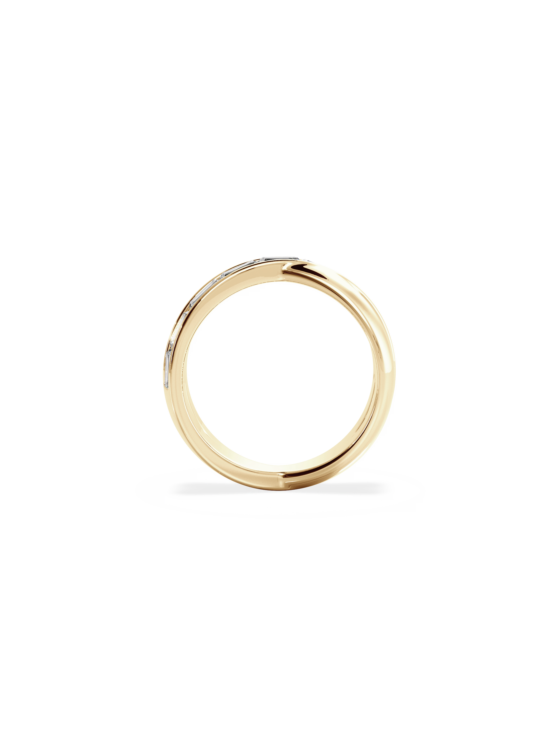 0.37 CT Round Full Eternity Lab Grown Diamond Wedding Band