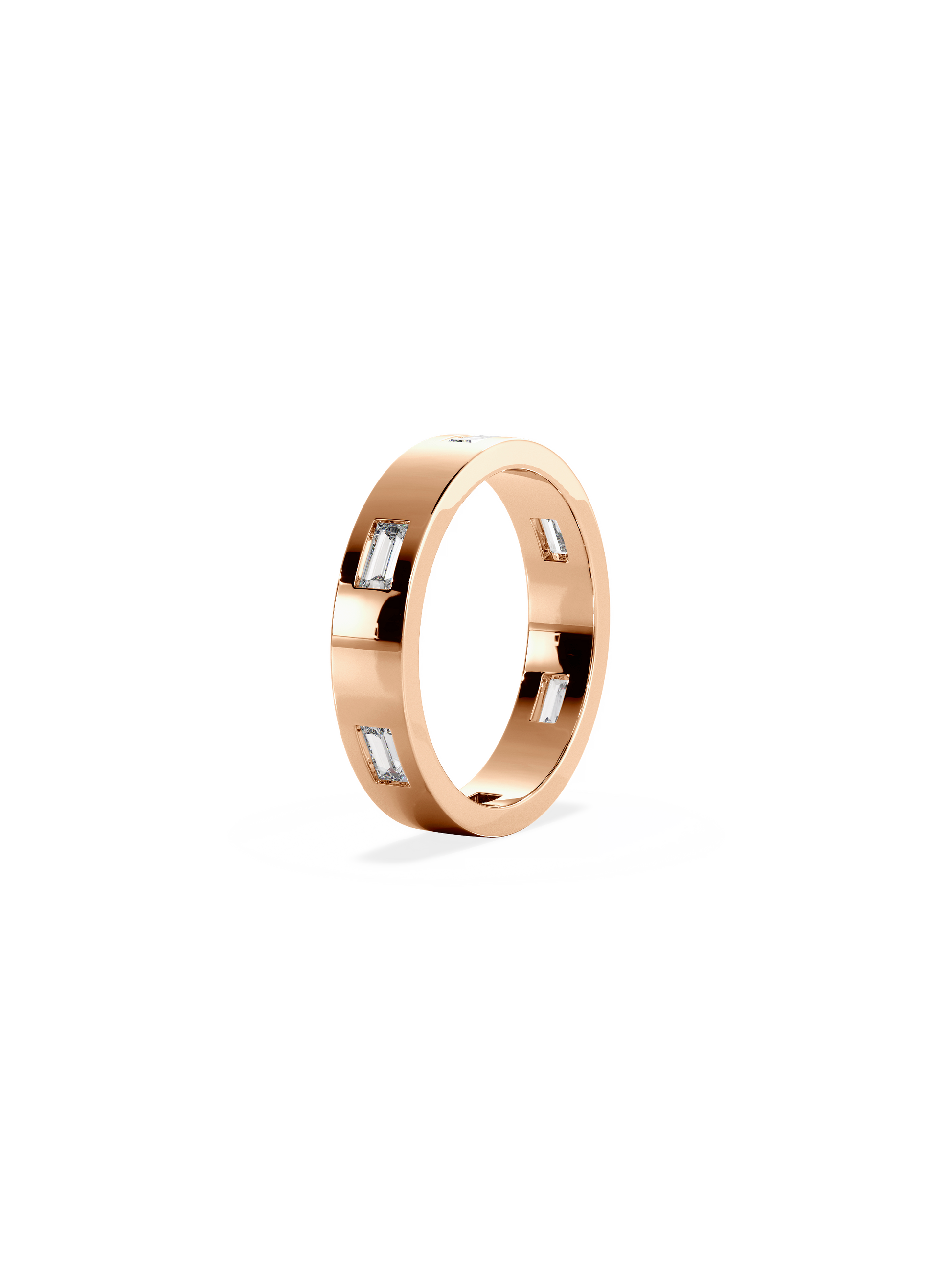 0.37 CT Round Full Eternity Lab Grown Diamond Wedding Band