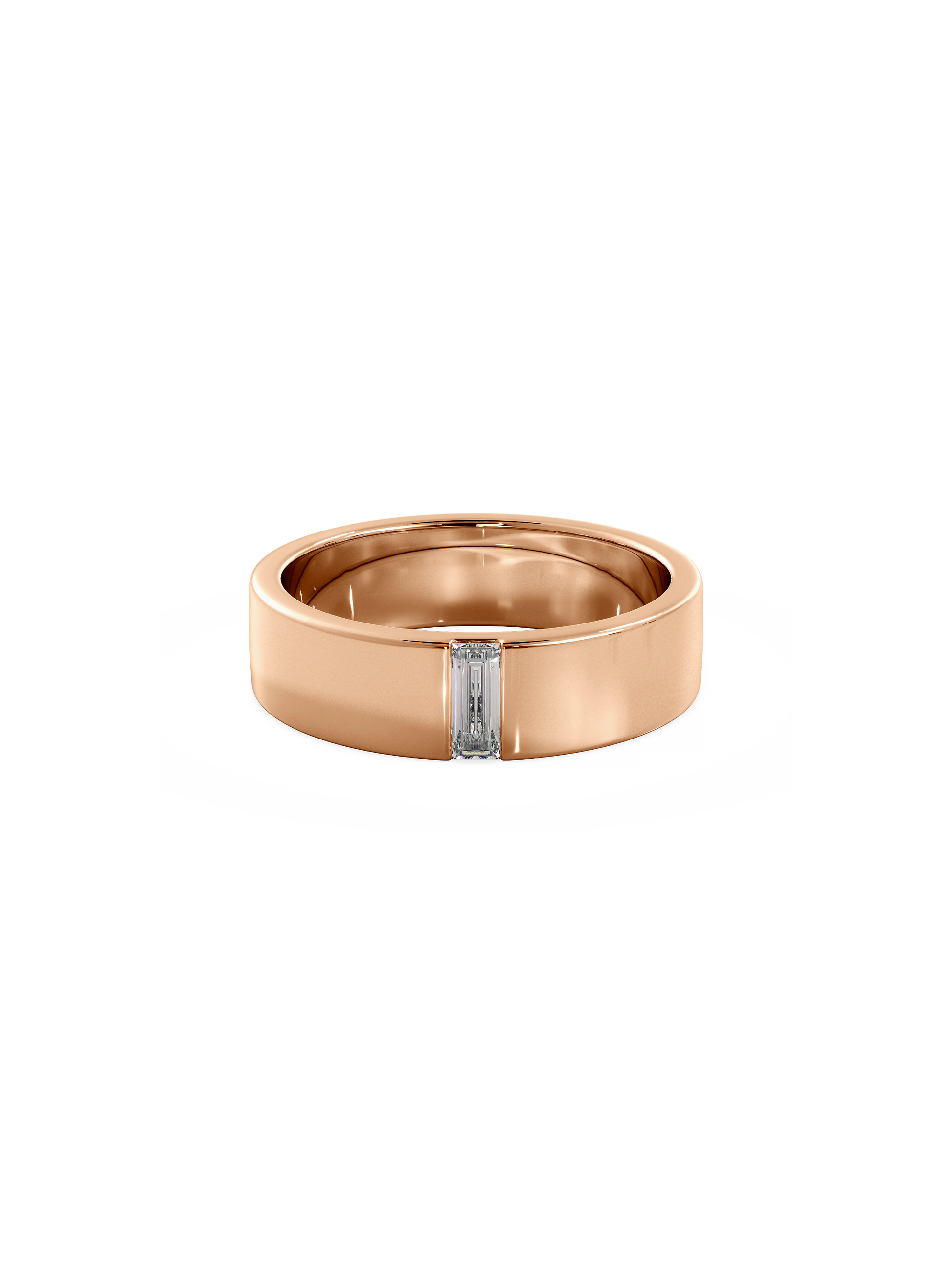 0.37 CT Round Full Eternity Lab Grown Diamond Wedding Band