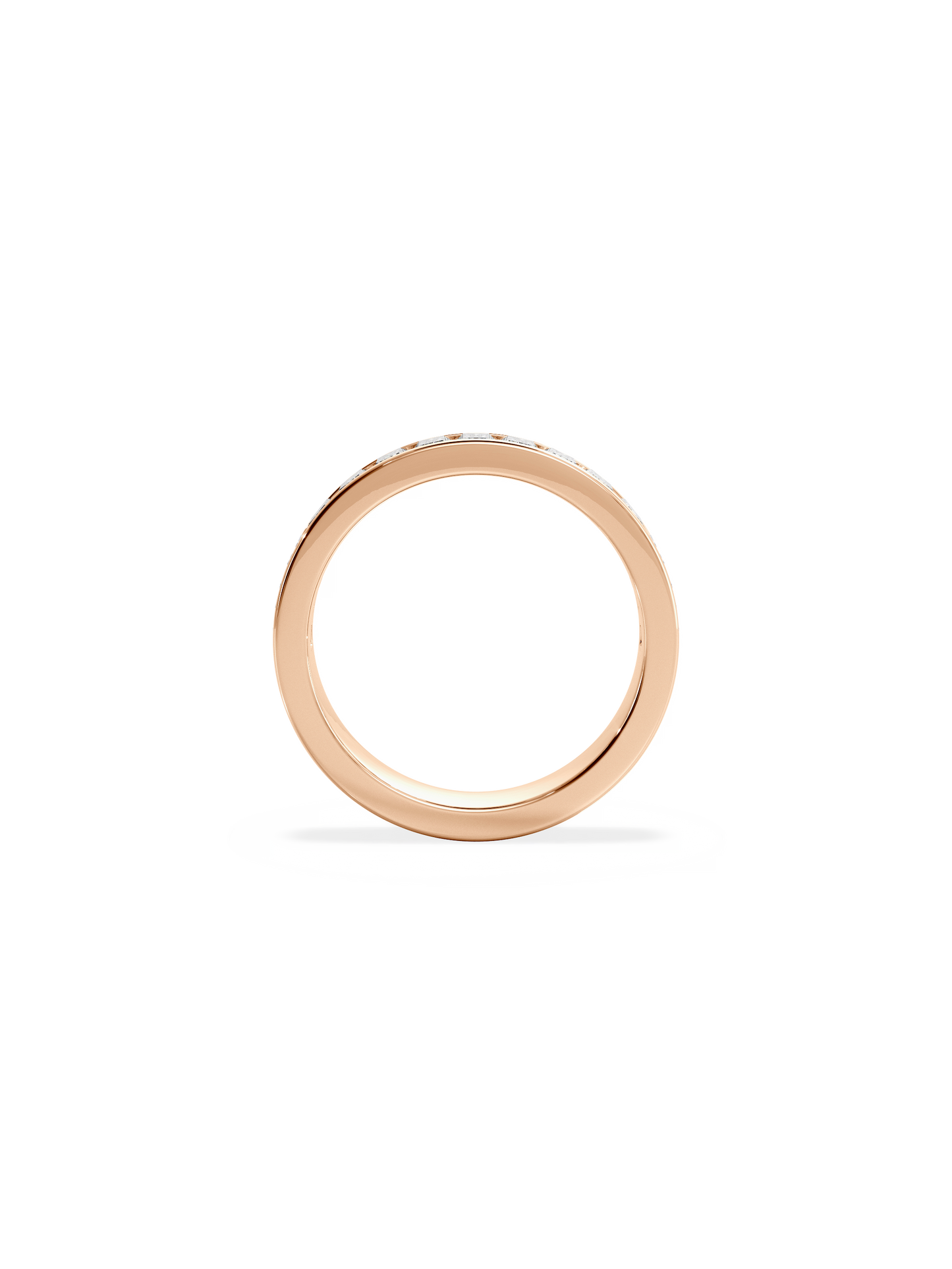 0.37 CT Round Full Eternity Lab Grown Diamond Wedding Band