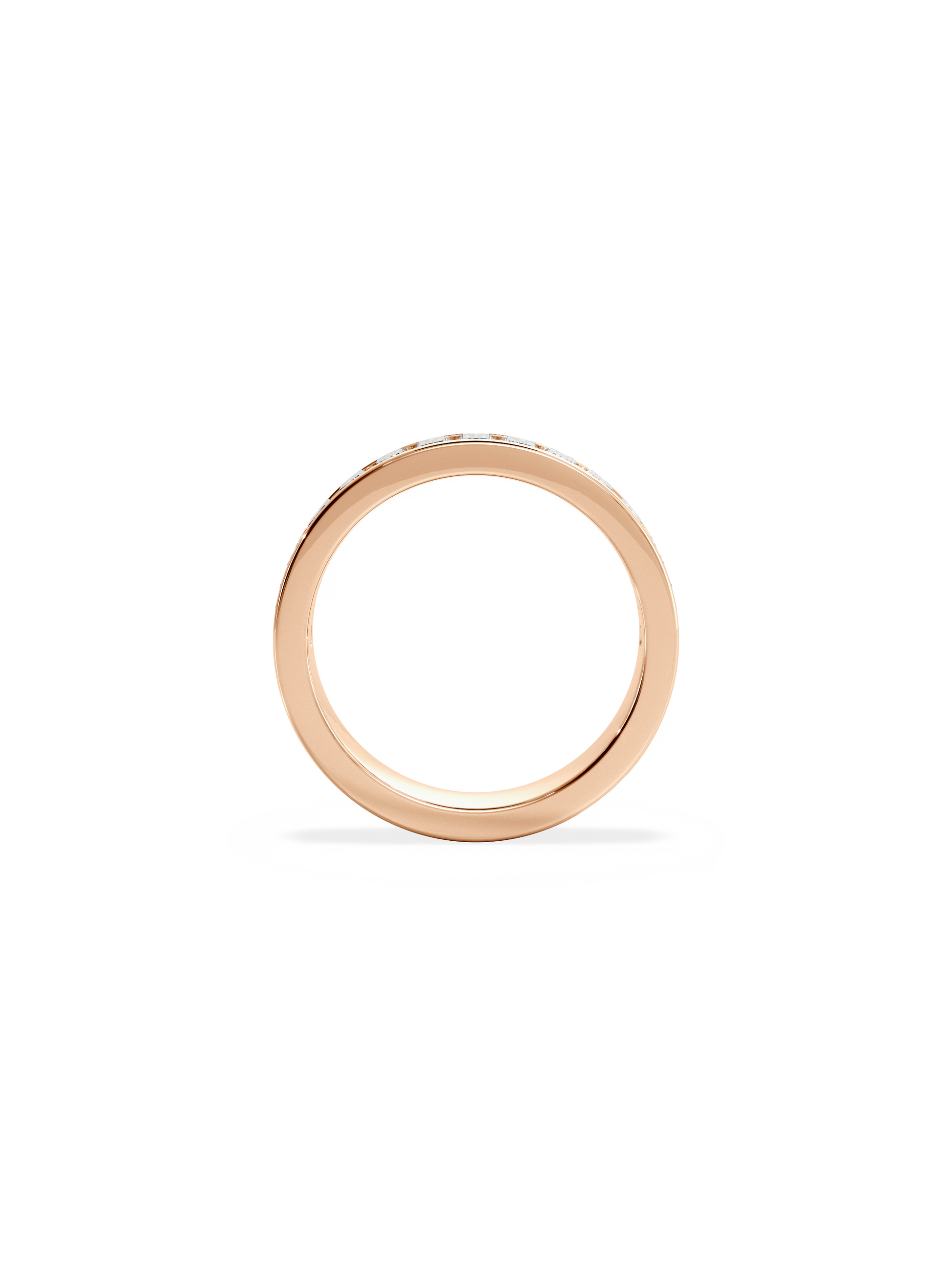 0.37 CT Round Full Eternity Lab Grown Diamond Wedding Band