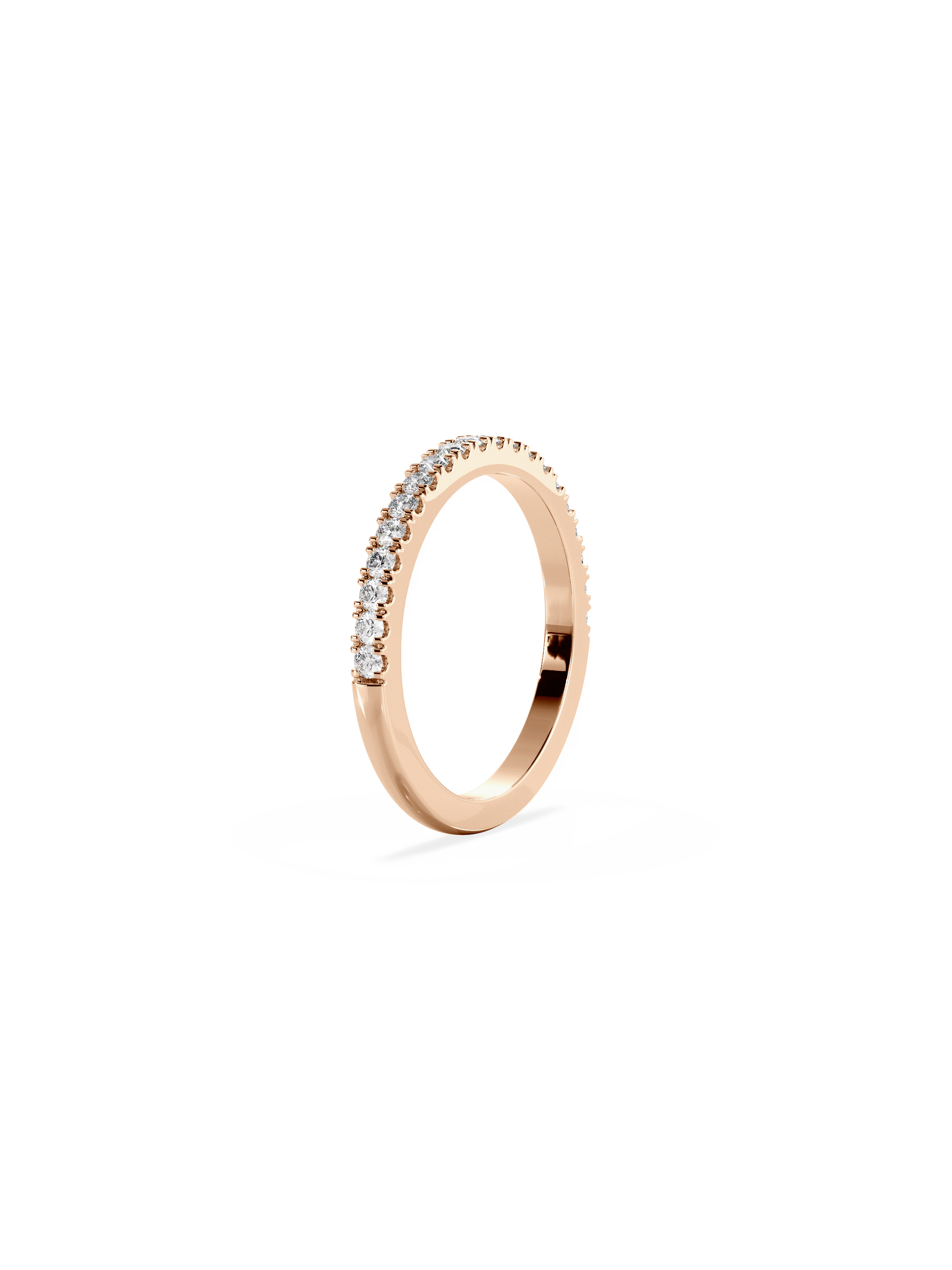 0.37 CT Round Full Eternity Lab Grown Diamond Wedding Band