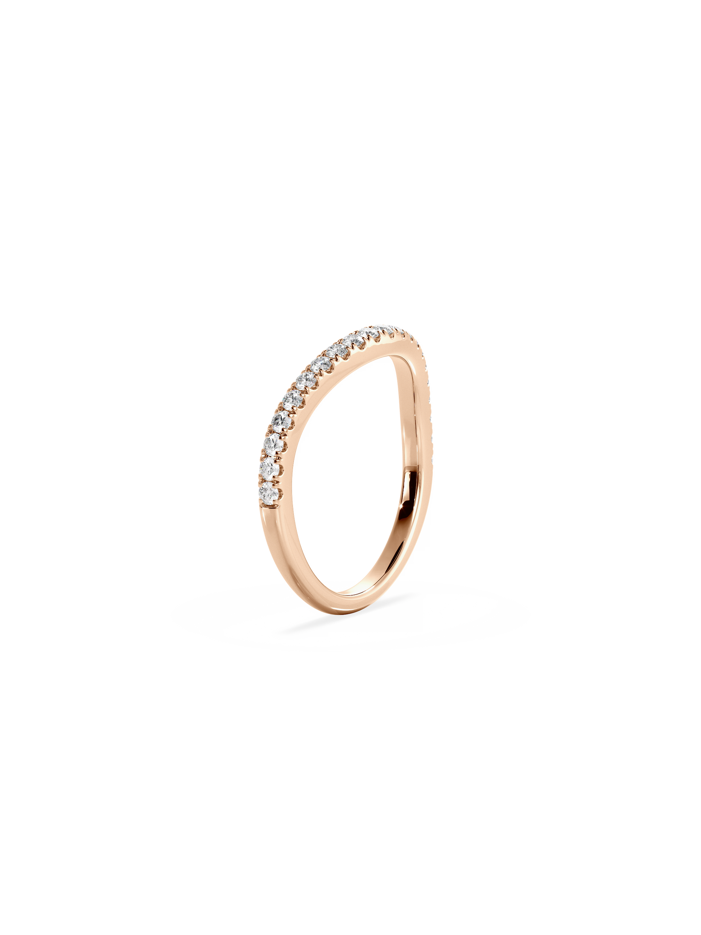 0.37 CT Round Full Eternity Lab Grown Diamond Wedding Band