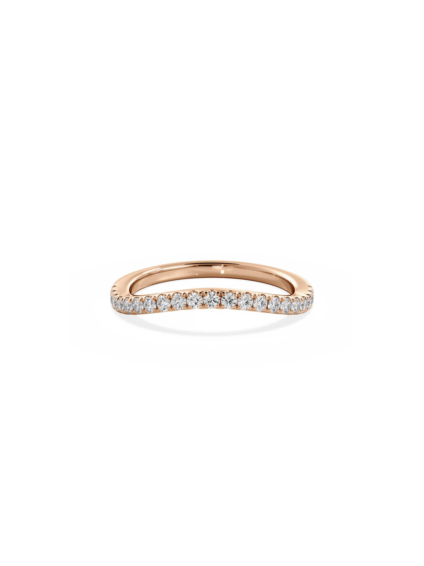 0.37 CT Round Full Eternity Lab Grown Diamond Wedding Band