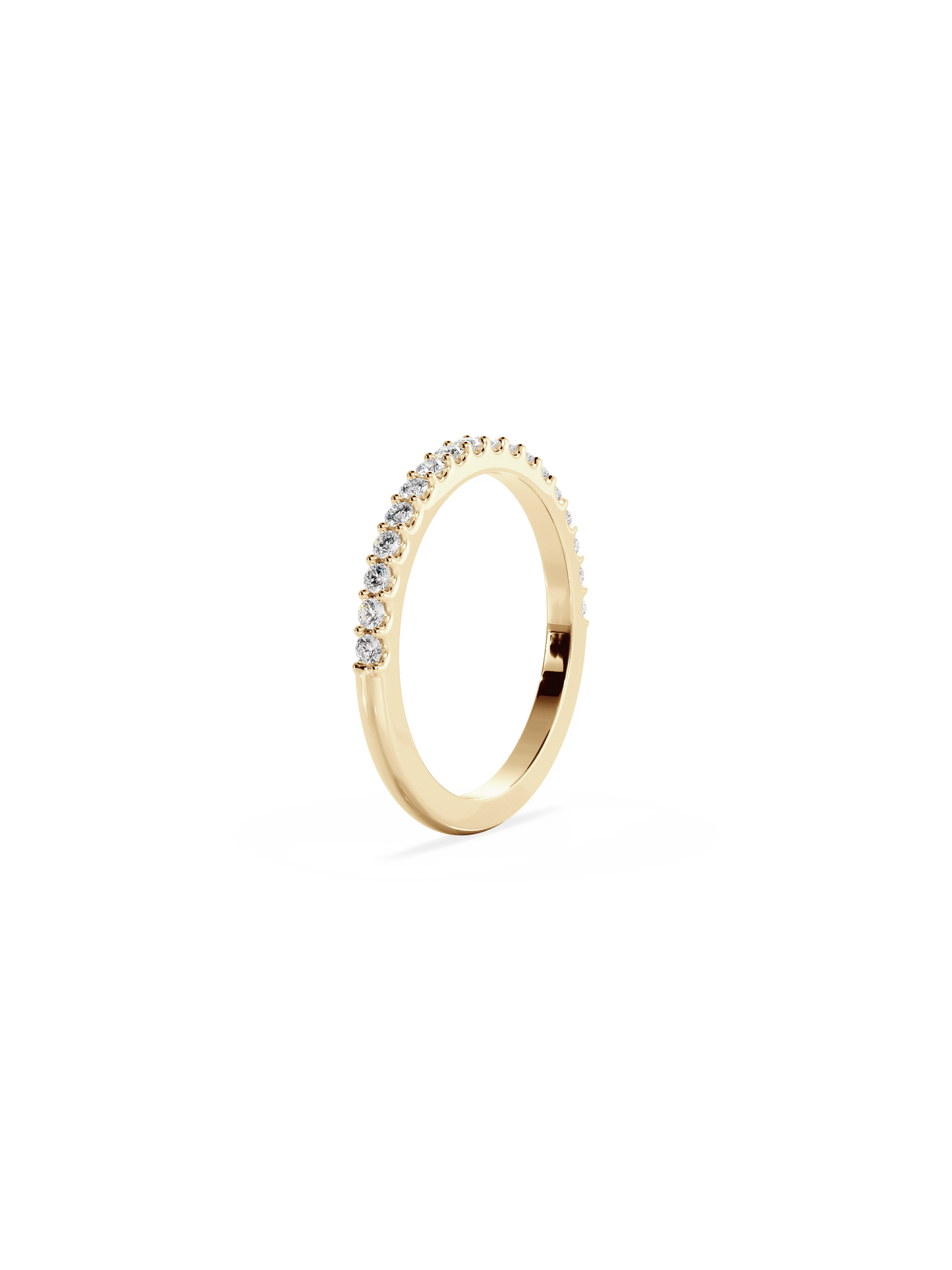 0.37 CT Round Full Eternity Lab Grown Diamond Wedding Band