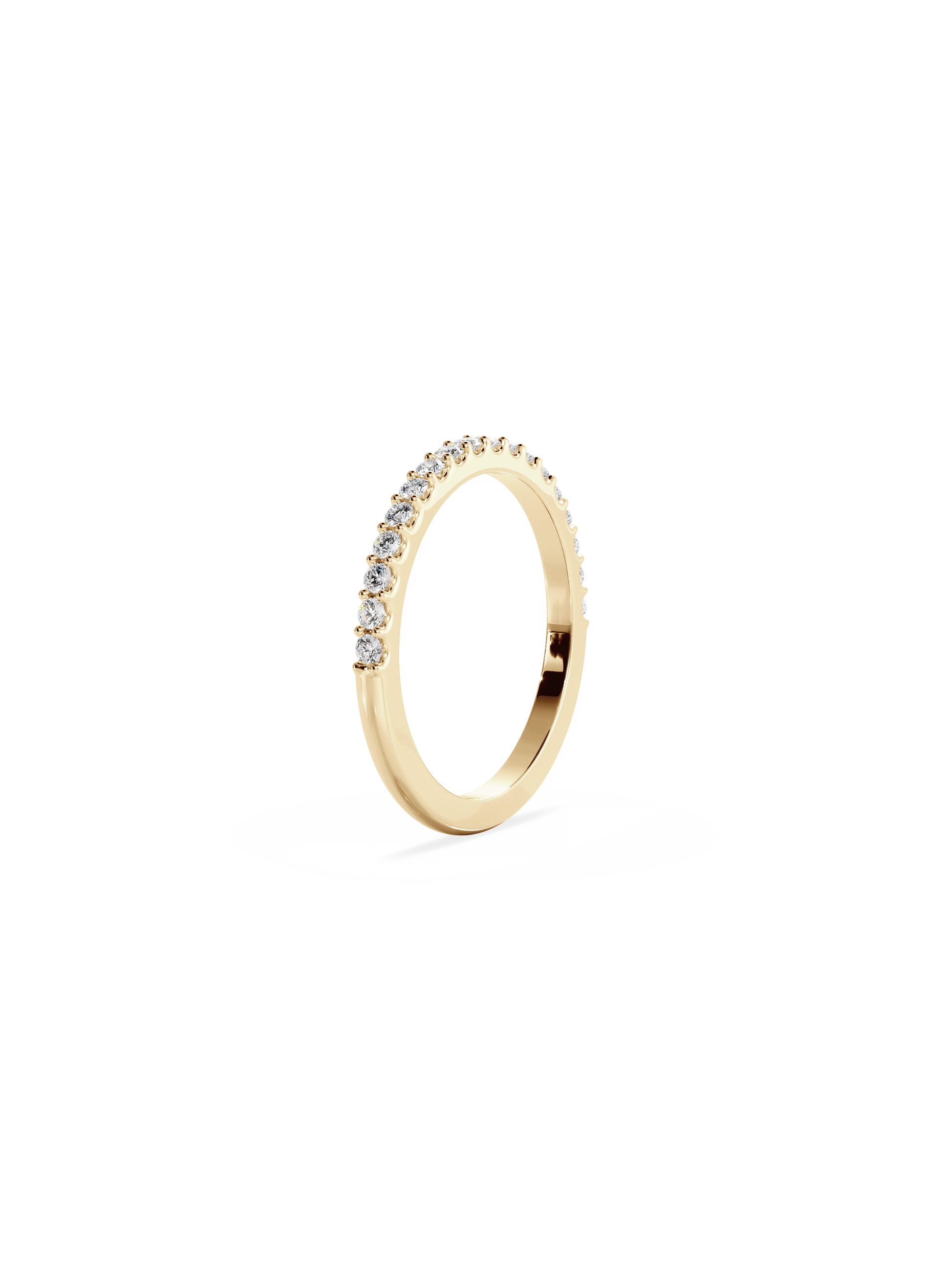 0.37 CT Round Full Eternity Lab Grown Diamond Wedding Band