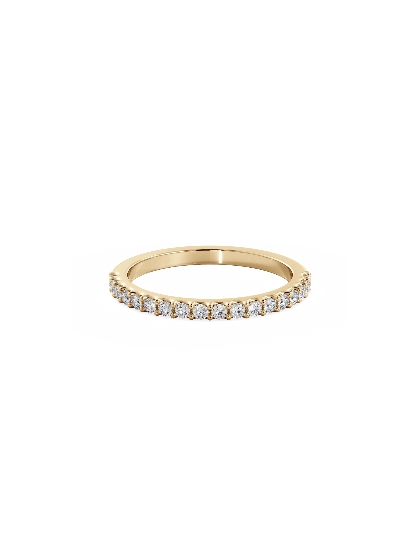 0.37 CT Round Full Eternity Lab Grown Diamond Wedding Band