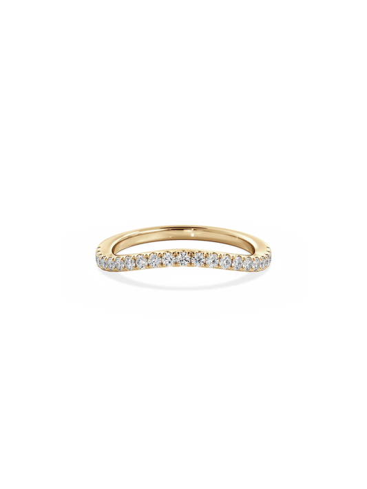0.37 CT Round Full Eternity Lab Grown Diamond Wedding Band
