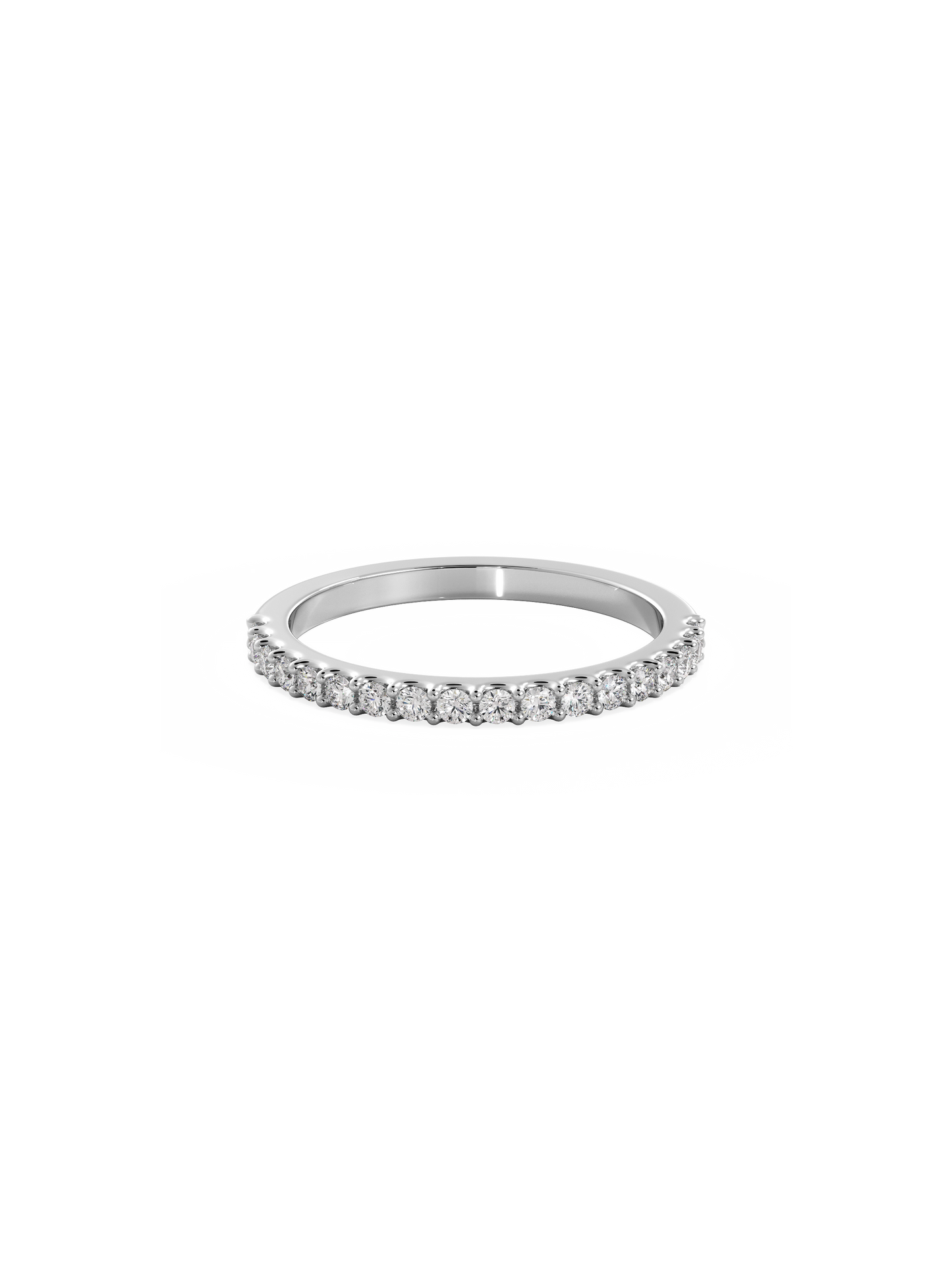 0.37 CT Round Full Eternity Lab Grown Diamond Wedding Band