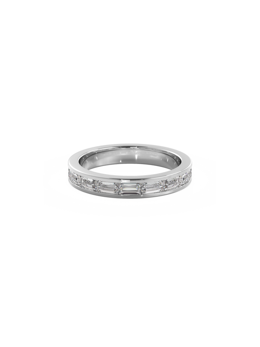 0.37 CT Round Full Eternity Lab Grown Diamond Wedding Band