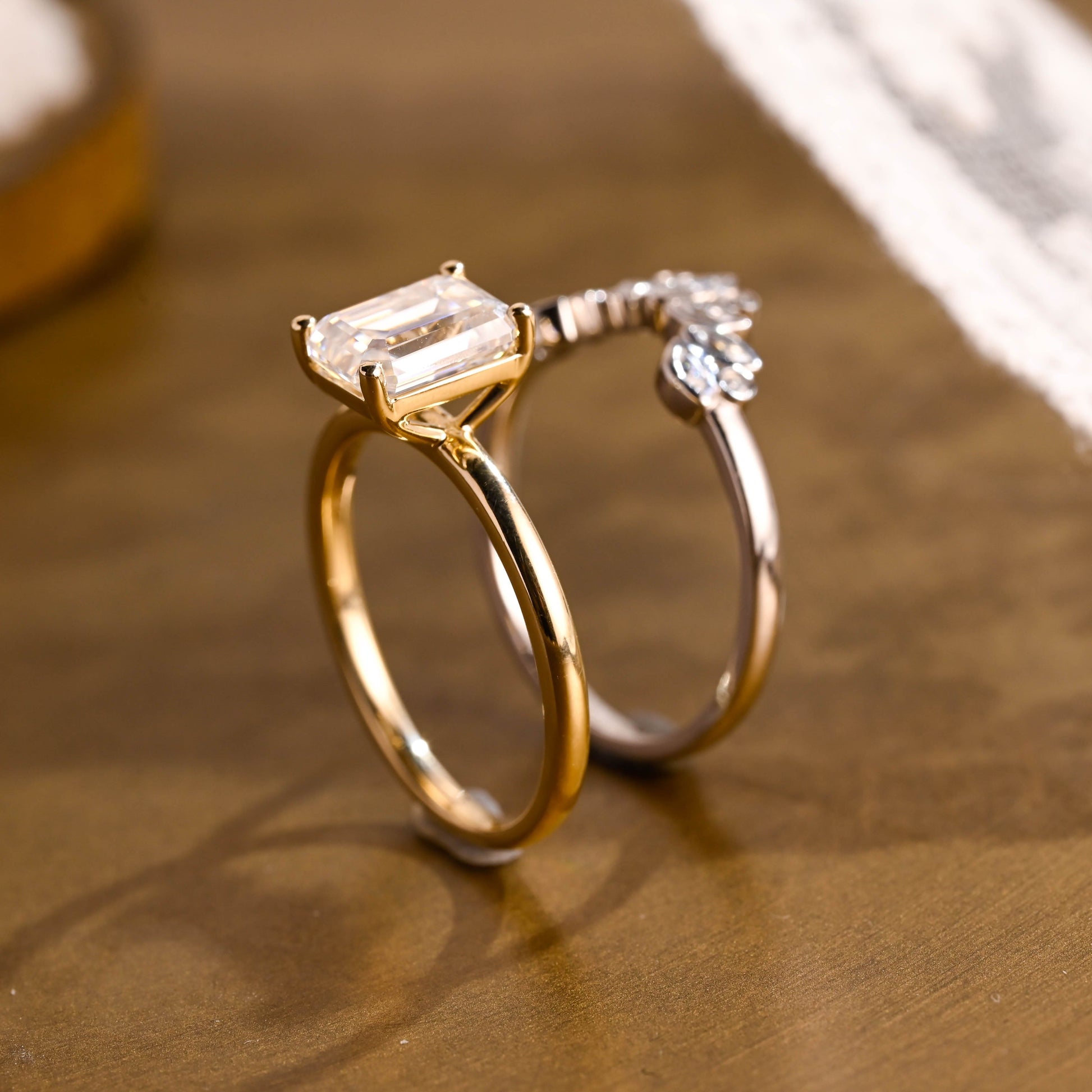 3.0 CT Round Pave Lab Grown Diamond Bridal Set