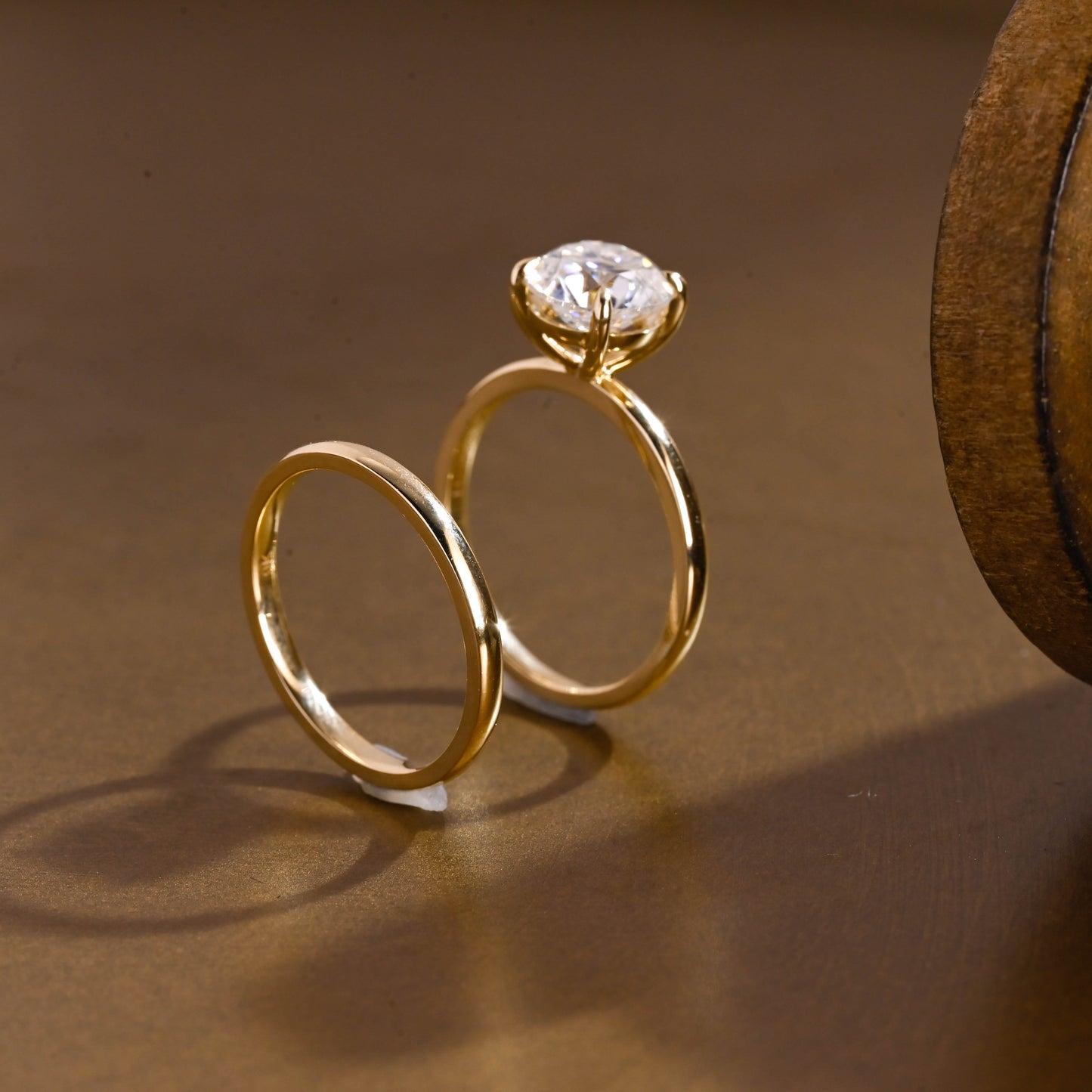 3.0 CT Round Pave Lab Grown Diamond Bridal Set