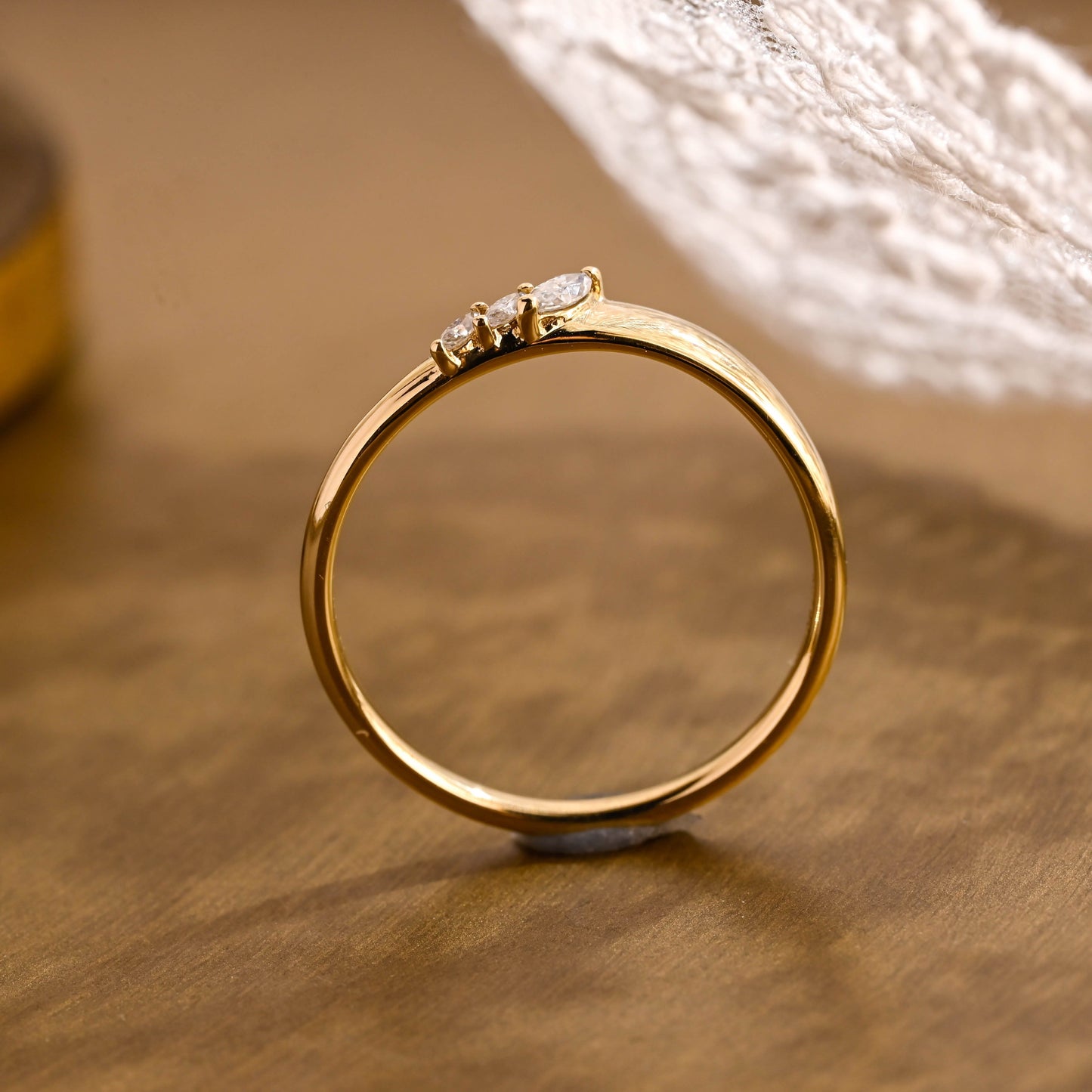 0.37 CT Round Full Eternity Lab Grown Diamond Wedding Band