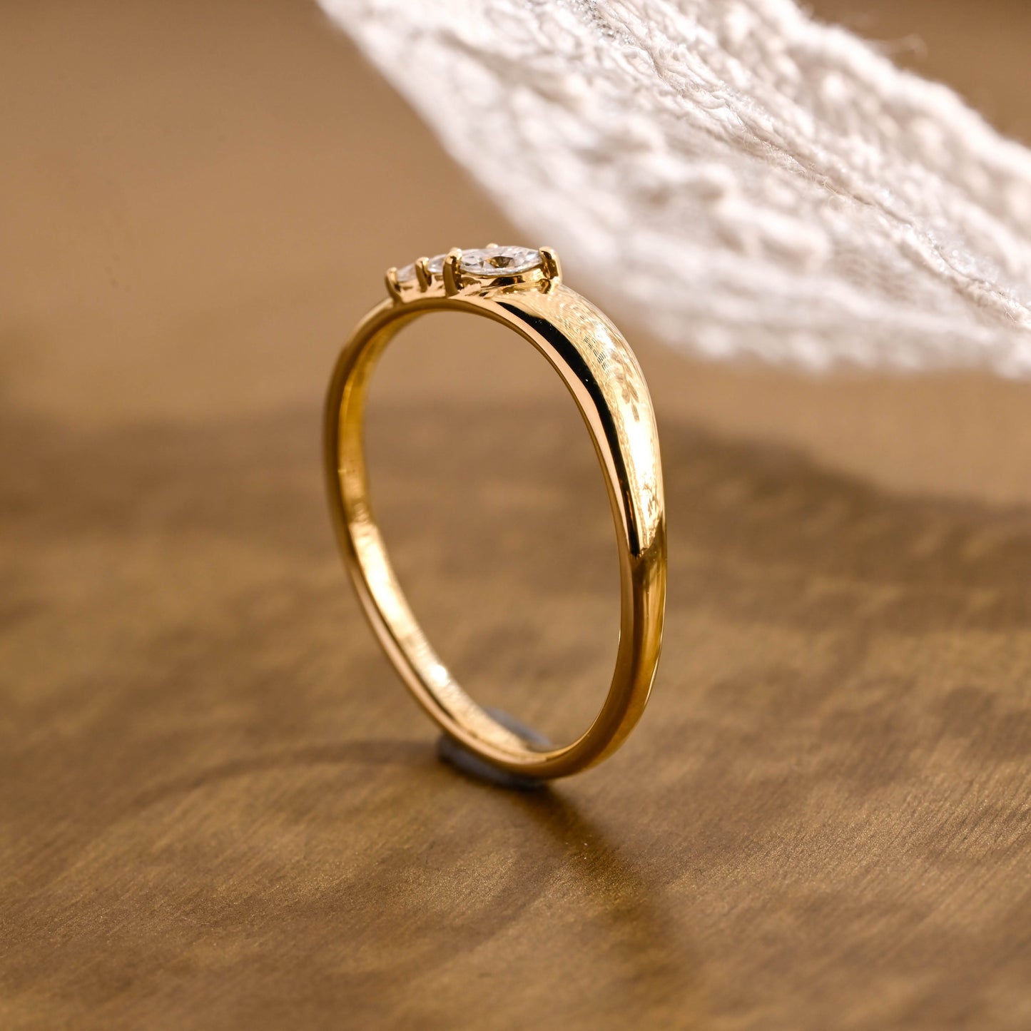 0.37 CT Round Full Eternity Lab Grown Diamond Wedding Band