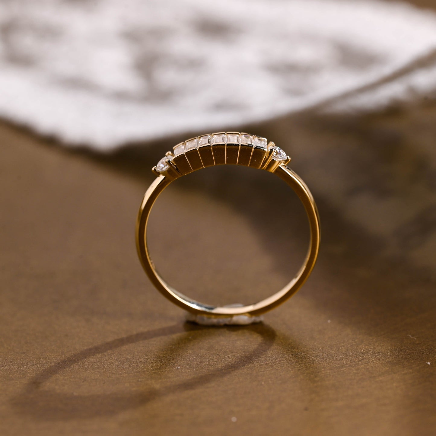 0.37 CT Round Full Eternity Lab Grown Diamond Wedding Band