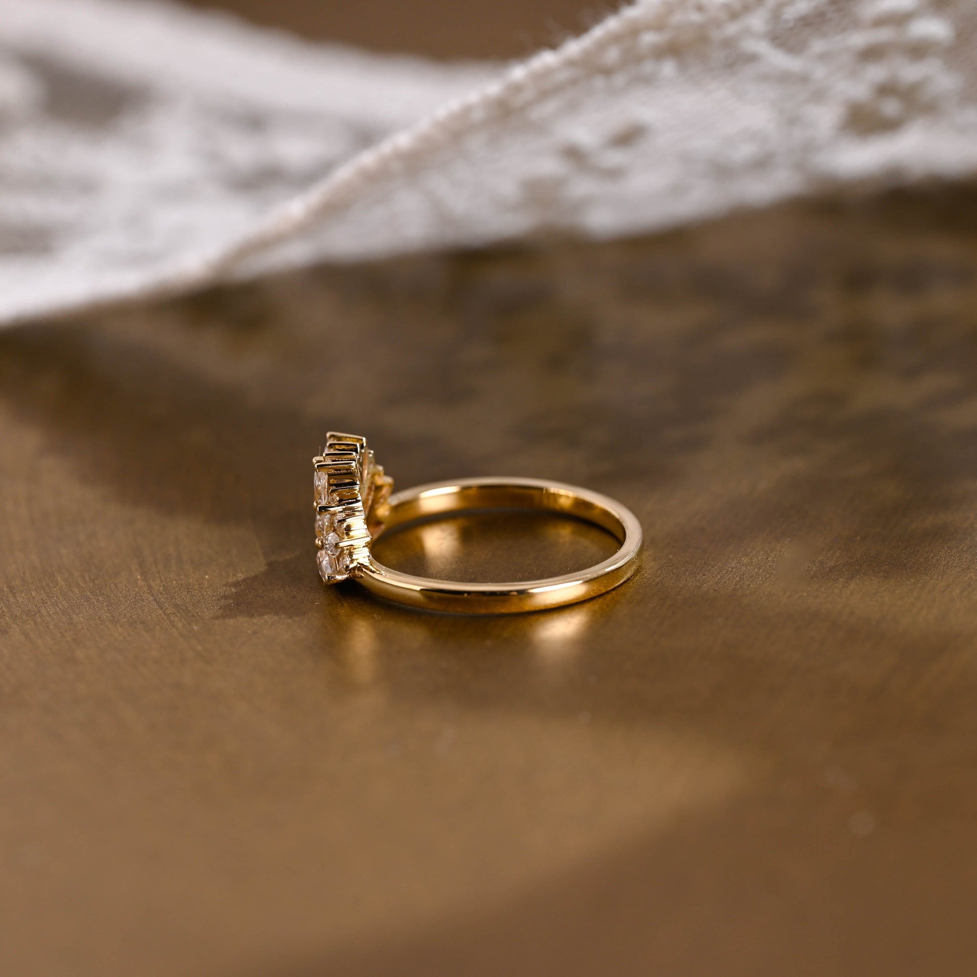 0.37 CT Round Full Eternity Lab Grown Diamond Wedding Band