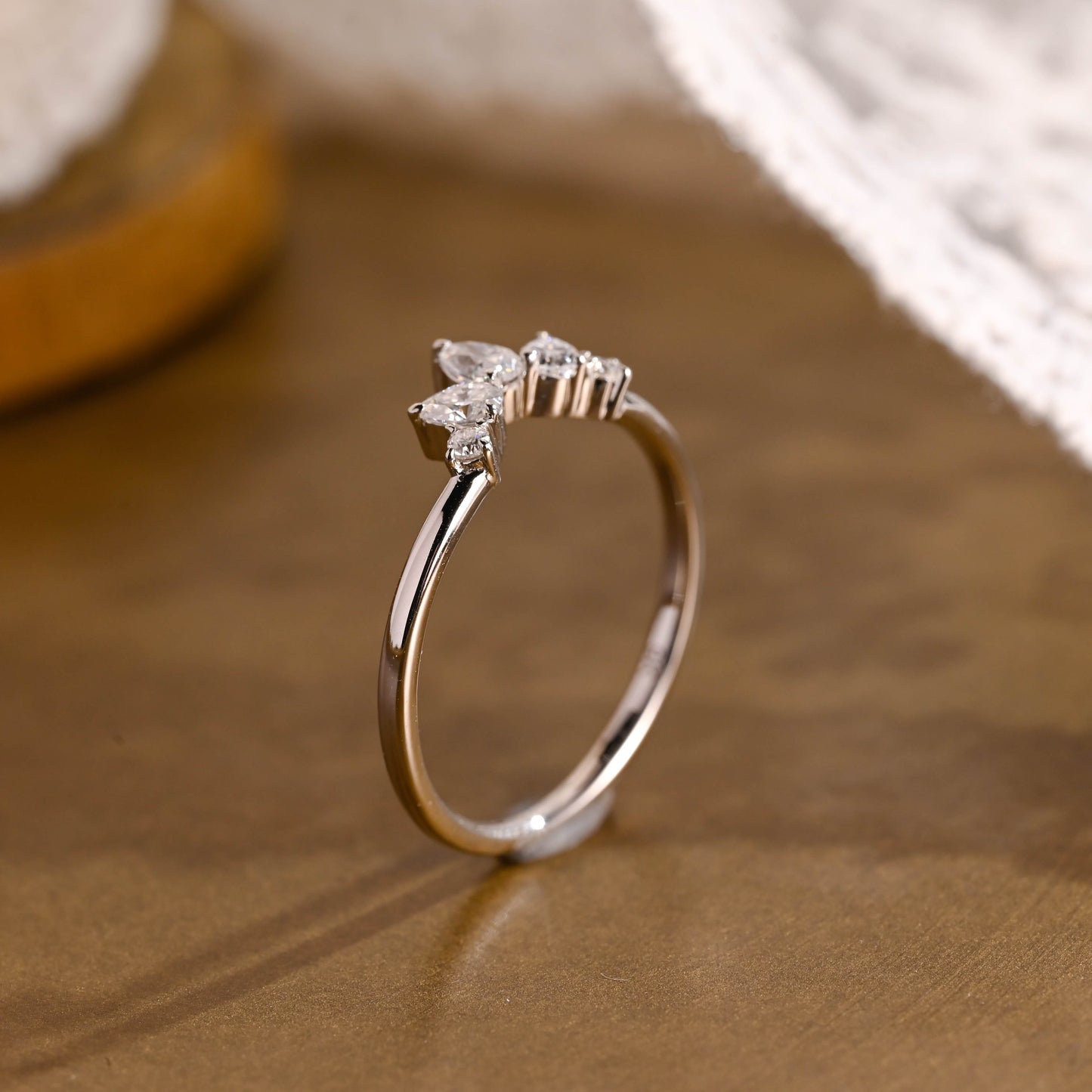 0.37 CT Round Full Eternity Lab Grown Diamond Wedding Band