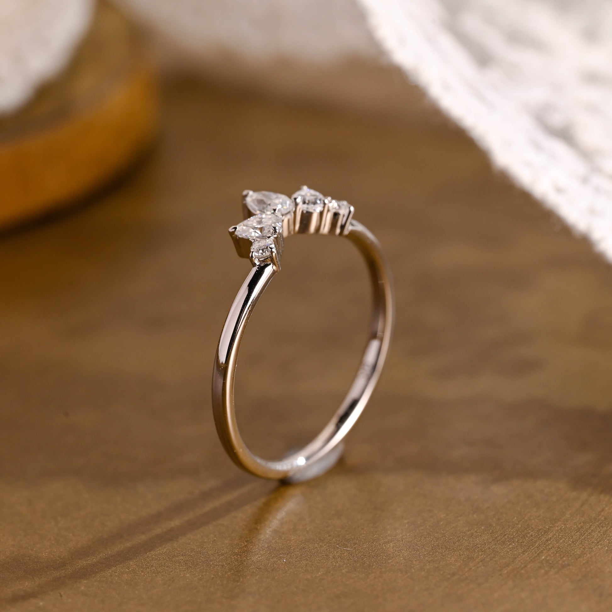 0.37 CT Round Full Eternity Lab Grown Diamond Wedding Band
