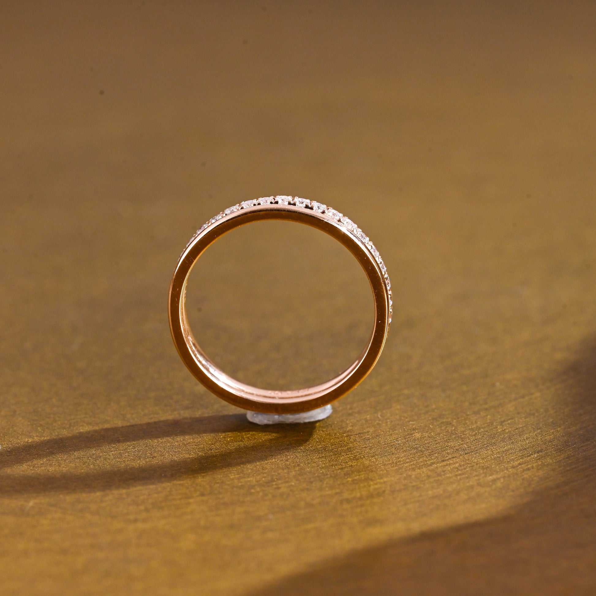 0.37 CT Round Full Eternity Lab Grown Diamond Wedding Band