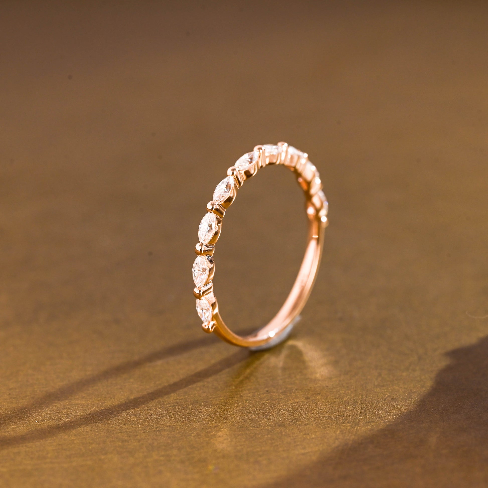 0.37 CT Round Full Eternity Lab Grown Diamond Wedding Band