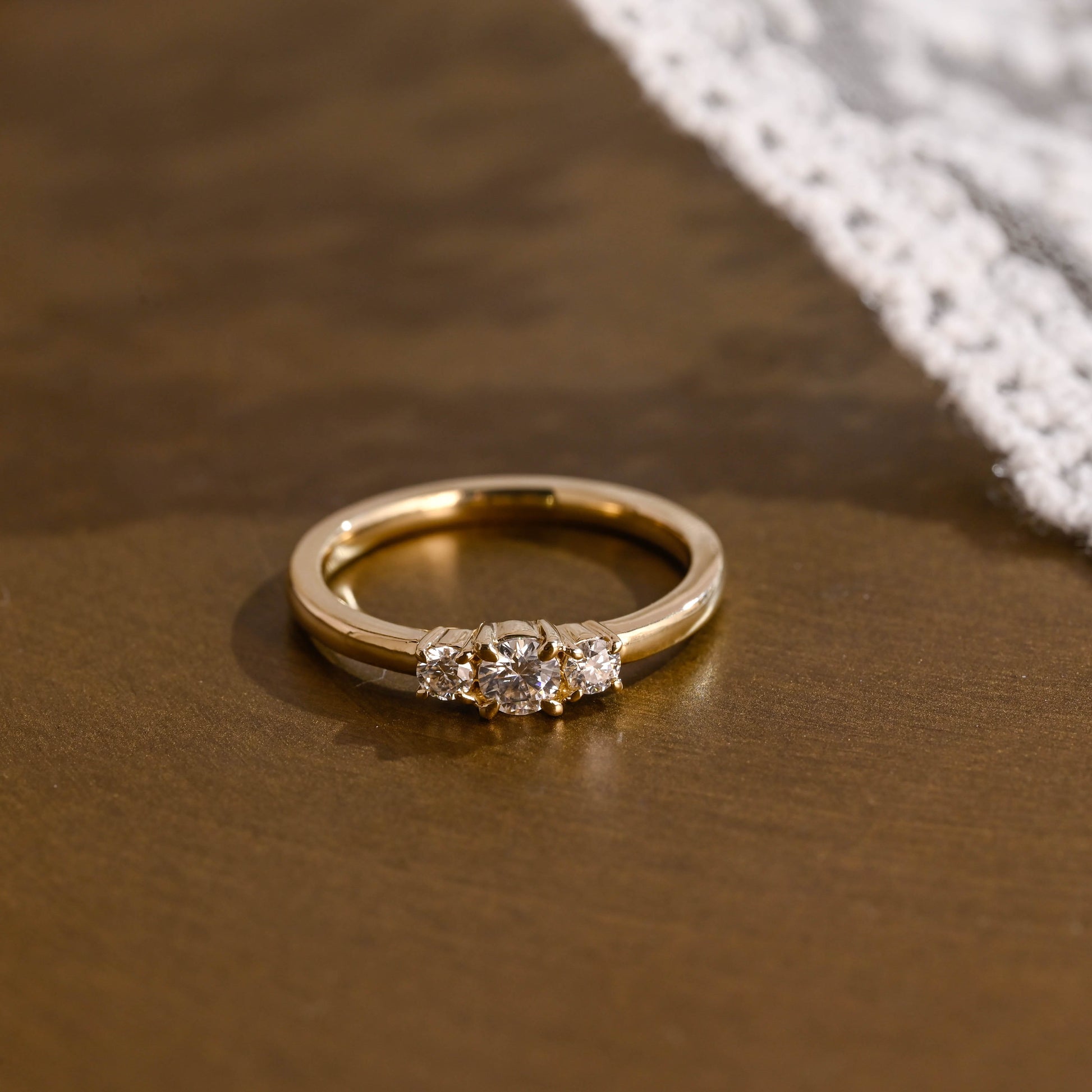 0.37 CT Round Full Eternity Lab Grown Diamond Wedding Band