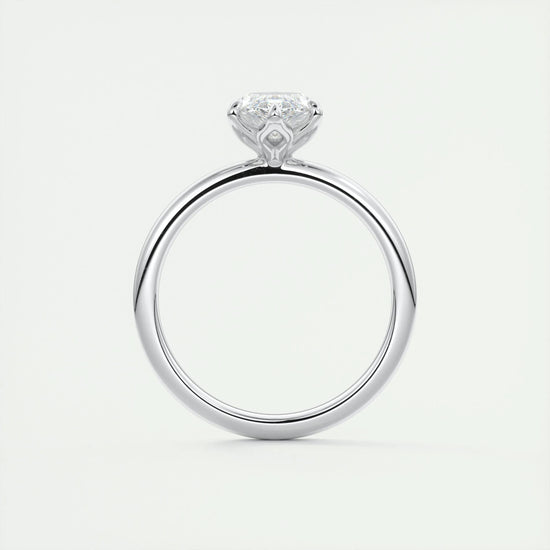 1.5 CT Marquise Solitaire CVD F/VS1 Diamond Engagement Ring 7