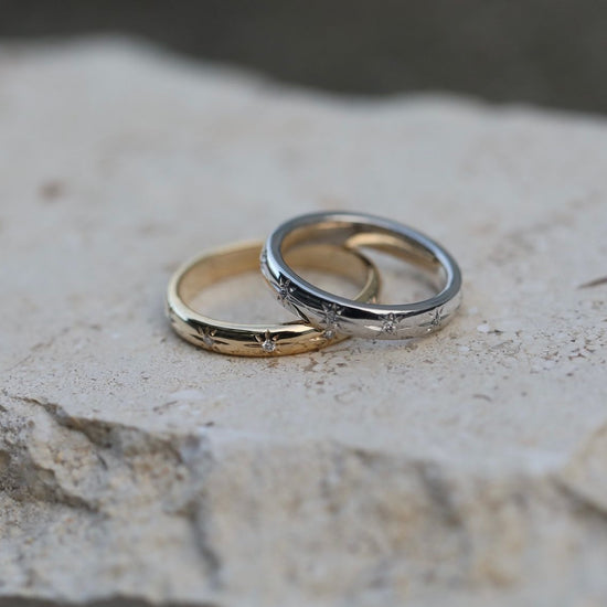 0.10 CT Round Flush Setting CVD EF/VS Diamond Wedding Band 12