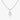 0.25 CT-1.0 CT Marquise Solitaire CVD F/VS Diamond Necklace 1
