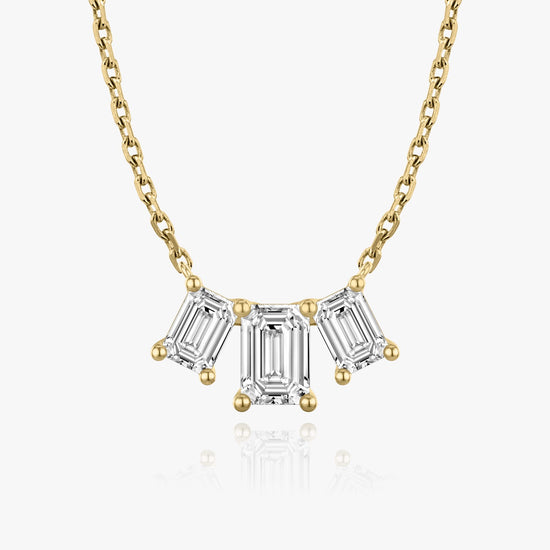 2.0 TC Emerald CVD F/VS Diamond Necklace 5