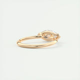 2 CT Marquise Half Bezel CVD F/VS1 Diamond Engagement Ring 17