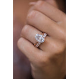 4.0 CT Oval Solitaire Moissanite Engagement Ring 7