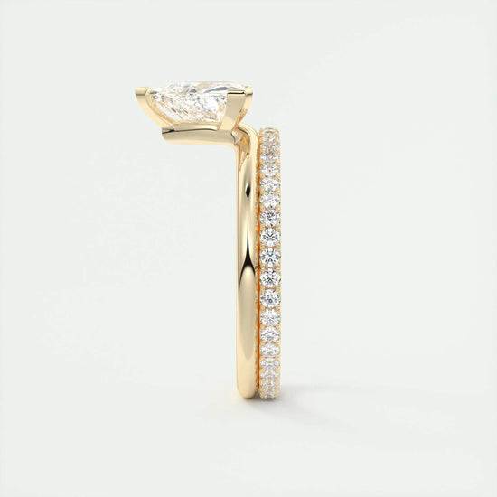 1.5 CT Trillion Solitaire CVD F/VS1 Diamond Engagement Ring 12