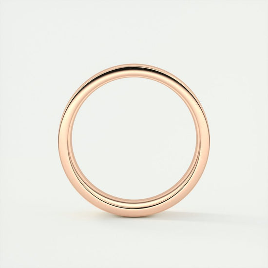 Polished Finish Classic Yellow Gold Men's Band 14