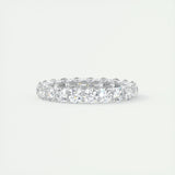 2.1 CT Round Full Eternity CVD EF/VVS Diamond Wedding Band 1