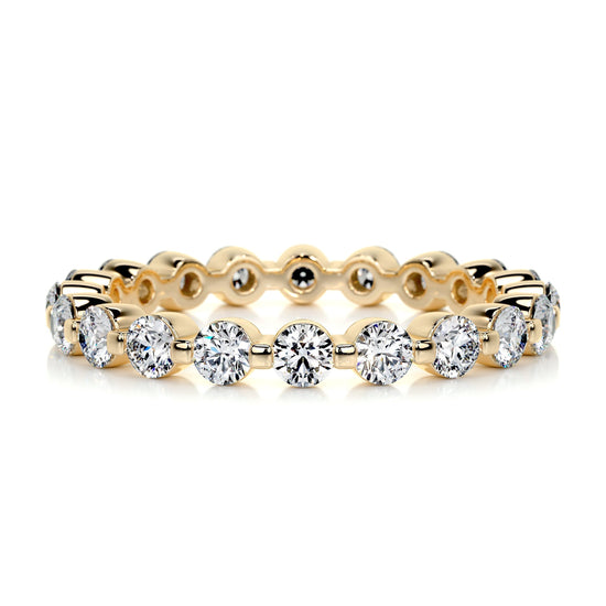 1.75 CT Round Full Eternity CVD EF/VVS Diamond Wedding Band 6