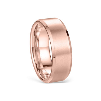 Brushed Finish Classic Wedding Band For Men 14