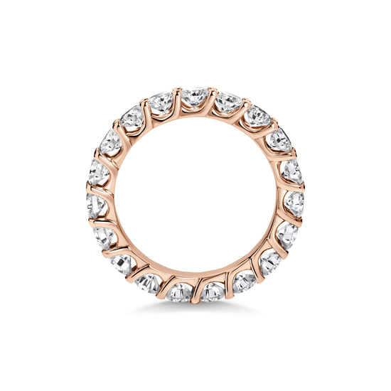 2.85 CT Round Full Eternity CVD EF/VVS Diamond Wedding Band 11