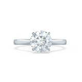 1.20 CT Round Shaped Moissanite Solitaire Engagement Ring 3