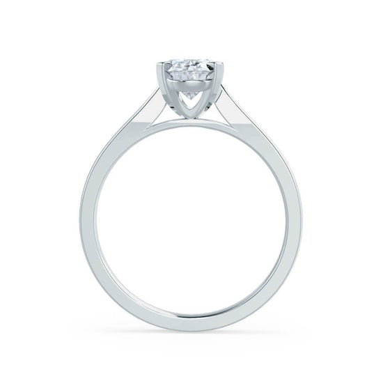 1.20 CT Round Shaped Moissanite Solitaire Engagement Ring 4