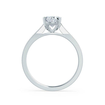 1.20 CT Round Shaped Moissanite Solitaire Engagement Ring 4