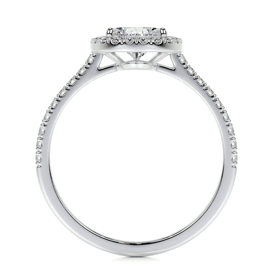 1.50 CT Pear Halo CVD F/VS2 Diamond Engagement Ring 7