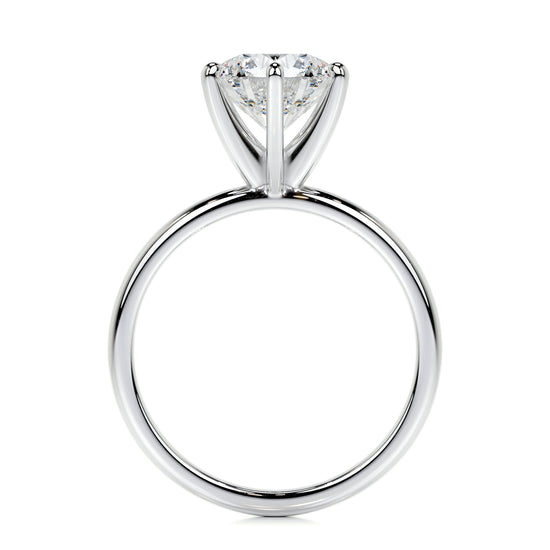 2.0 CT Round Solitaire CVD E/VS2 Diamond Engagement Ring 41