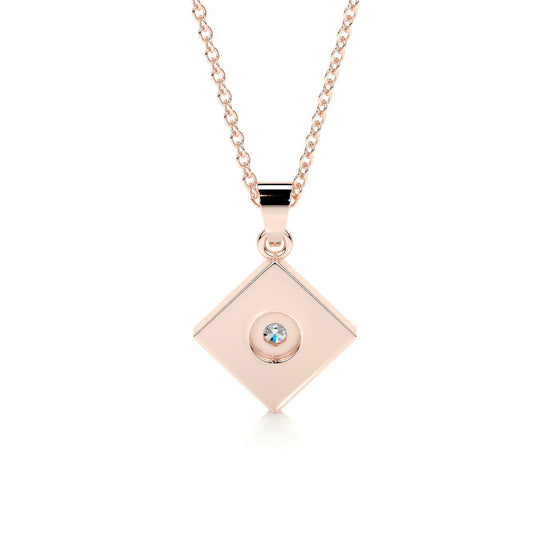 0.25 CT Round CVD F/VS Diamond Necklace 13