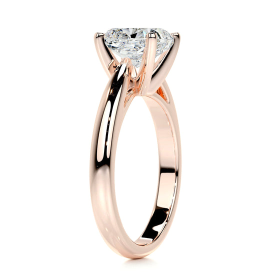 1.5 CT Cushion Solitaire CVD E/VS2 Diamond Engagement Ring 13