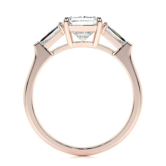 1.50 CT Radiant Three Stones CVD G/VS2 Diamond Engagement Ring 15