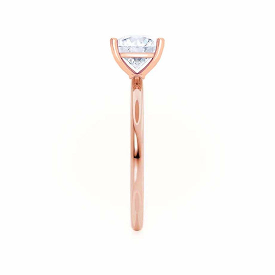 1.50 CT Princess Shaped Moissanite Solitaire Engagement Ring 2