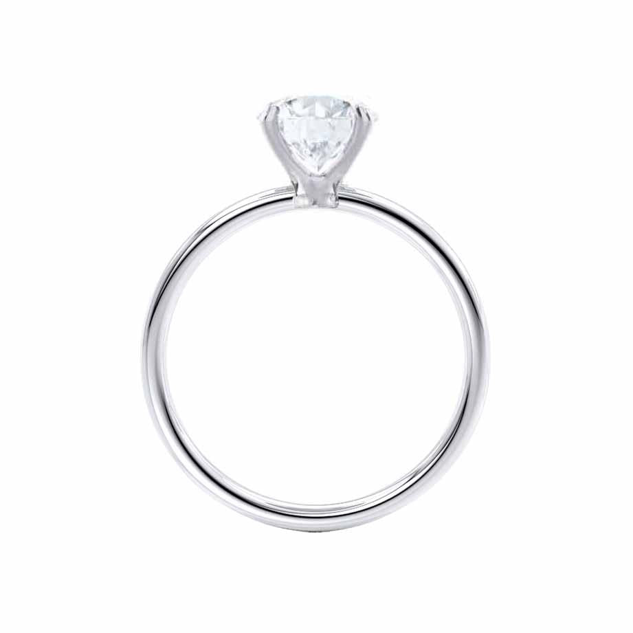 1.20 CT Round Shaped Solitaire Moissanite Engagement Ring 3