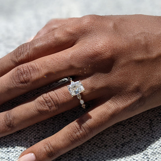 2.04 CT Cushion Solitaire CVD G/VS2 Diamond Engagement Ring 5