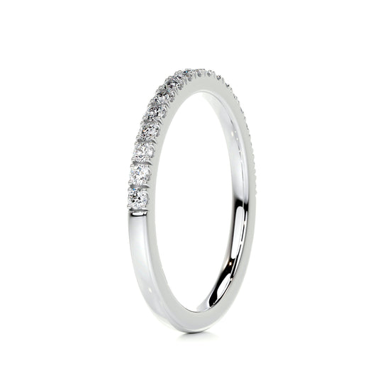 0.3 CT Round Half Eternity CVD EF/VVS Diamond Wedding Band 5
