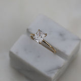 1.53 CT Radiant Solitaire CVD E/VVS2 Diamond Engagement Ring 8